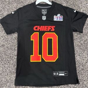 Youth Small Nike Kansas City Chiefs Isaiah Pacheco Super Bowl LVIII Jersey